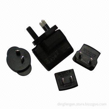 6W Multi-prong Power Supply USB Connector, 5V, 6V, 9V, 12V Output, CB, Report Available